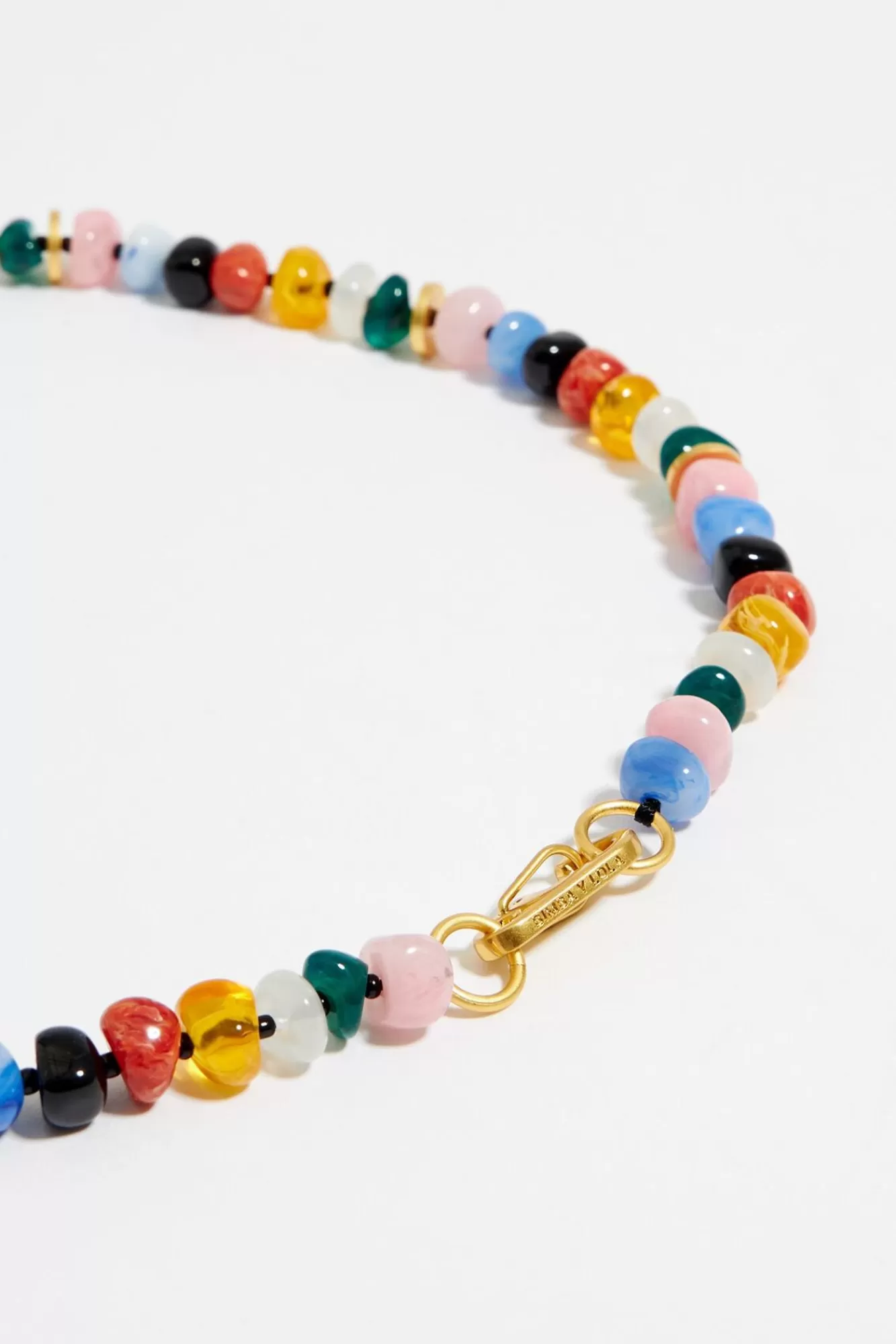BIMBA Y LOLA Collar Resinas Multicolor Candado Corazon Online
