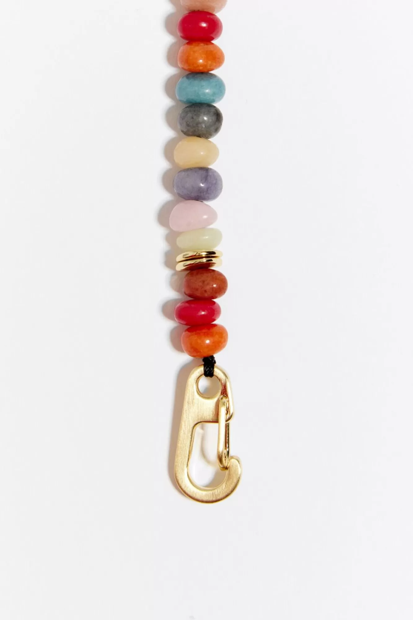 BIMBA Y LOLA Pulsera Piedras Multicolores Dorada Mate Flash Sale